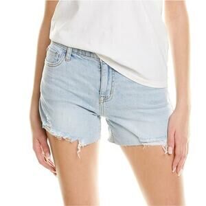 Hudson Mid-Rise Cut Off Denim Jean  Short In Valora size 34